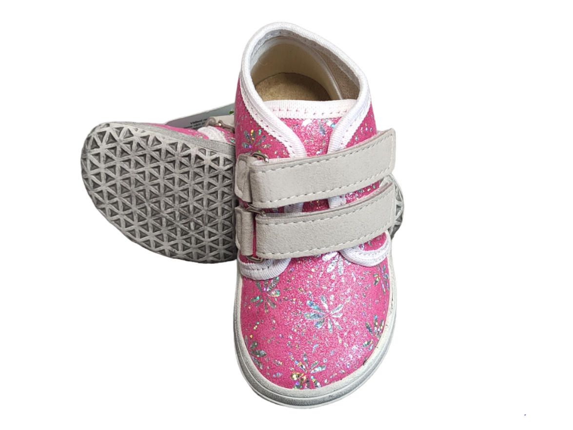 Tenisky Jonap B17 SLIM - růžová květ