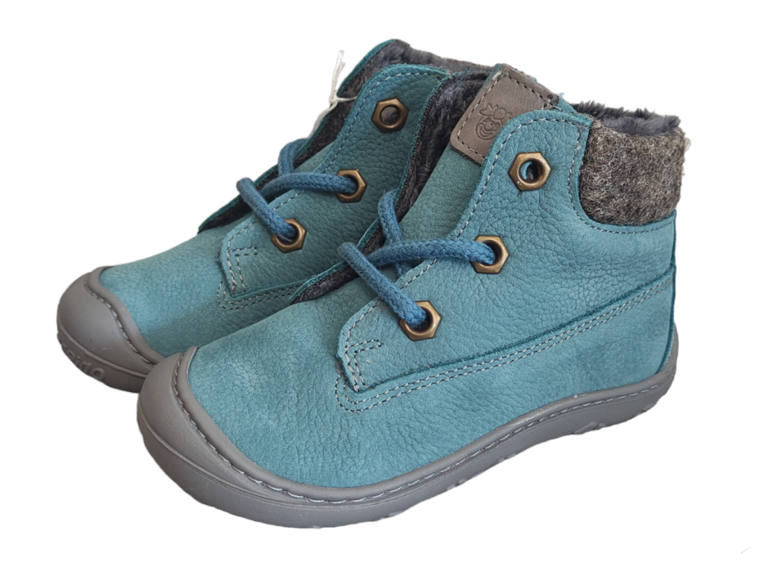 Zimní barefoot boty Ricosta Tary 501202902/140 Pavone