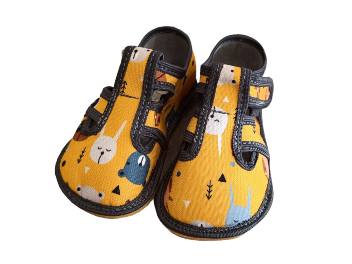 KTR Barefoot bačkory Bare 5 - zvířátka