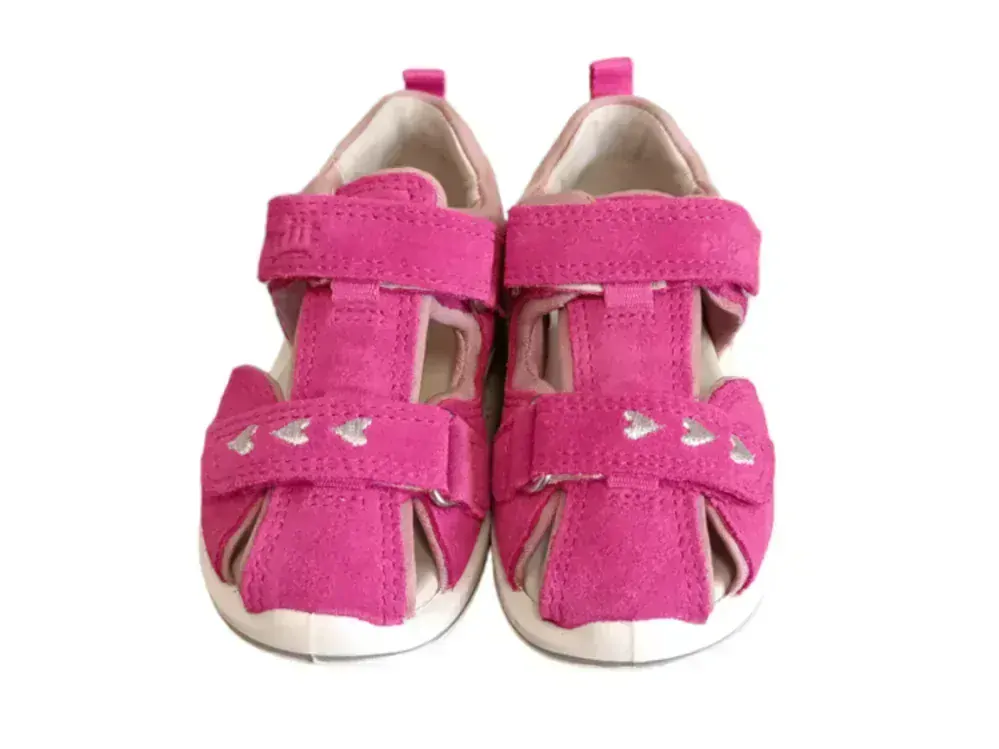 Sandále Superfit Boomerang 1-000860-5500 Pink/Velour/Nappa/Tex