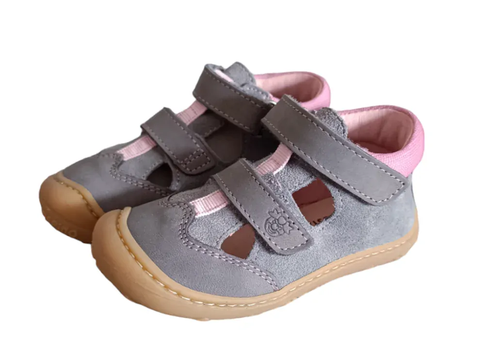 Sandále Ricosta Pepino EBI 501201102/450 Graphit/Rosa