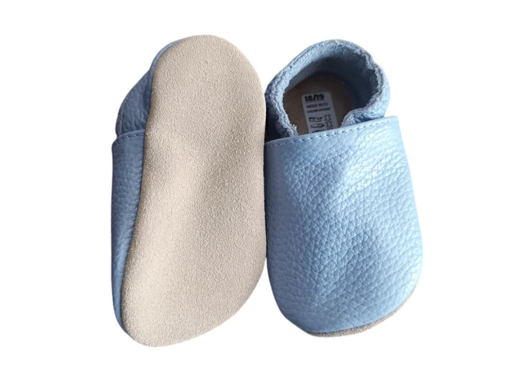 Funky Monkey kožené barefoot capáčky BRA-007 Sky