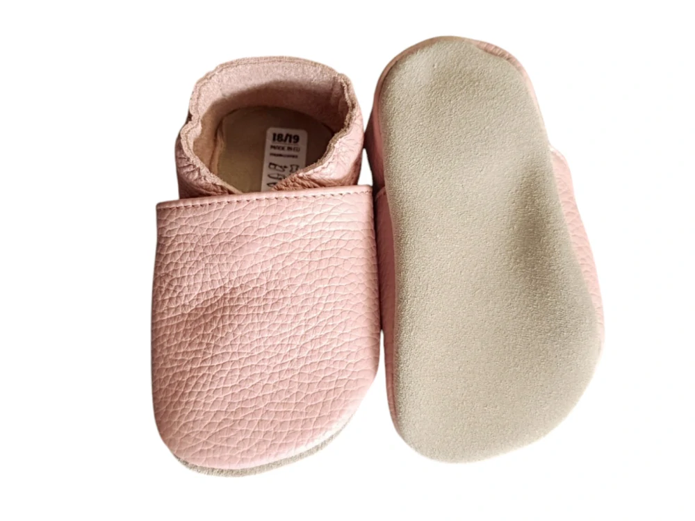 Funky Monkey kožené barefoot capáčky BRA-013 Rose