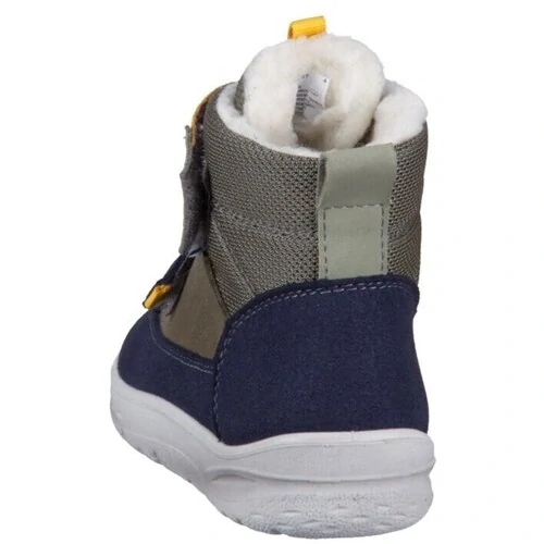 Zimní barefoot boty Ricosta Kuluk 506600903/570 Oliv/Ozean