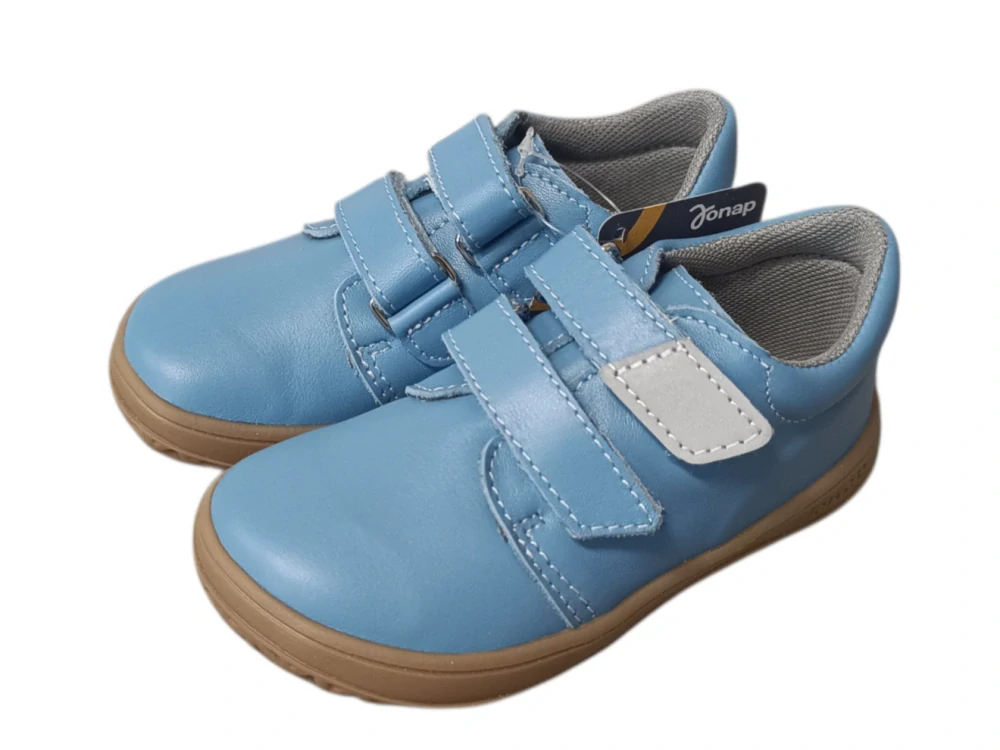 Celoroční barefoot boty Jonap B1 - světle modrá