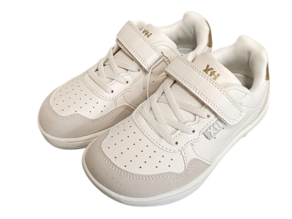 Celoroční barefoot boty Xti 153117 - Beige