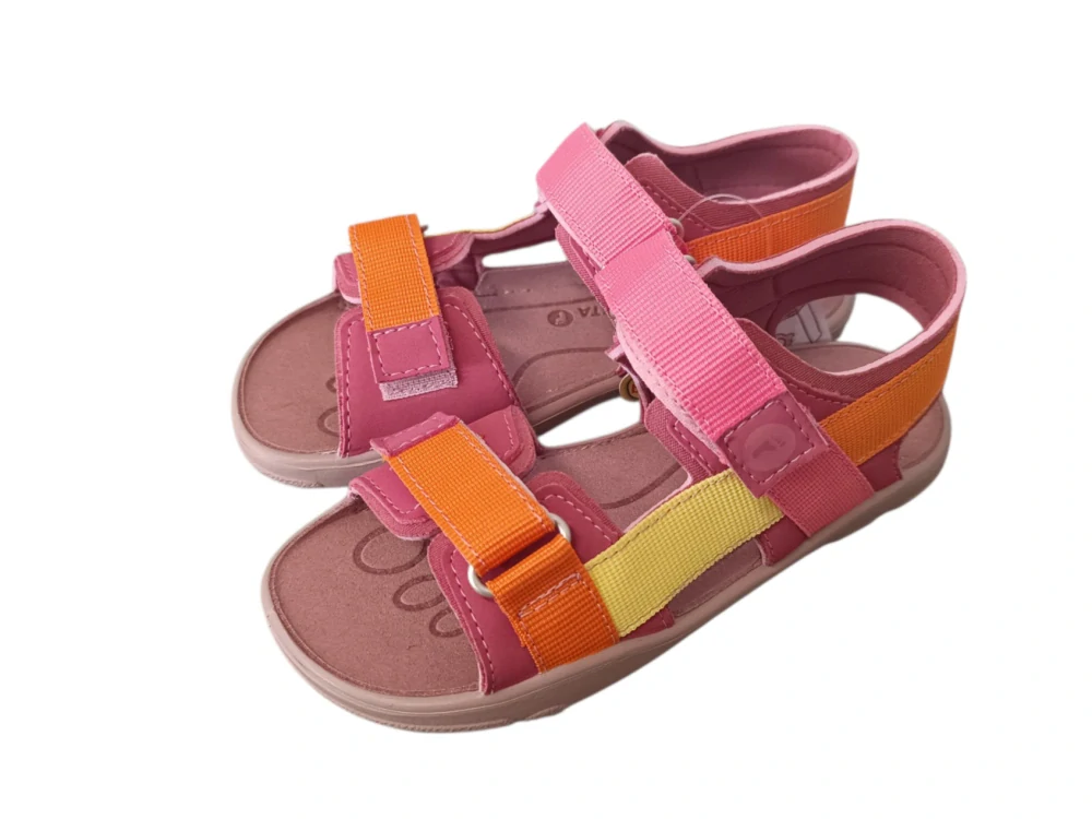 Sandále Ricosta Pepino Loen 504201202/330 Rosewood BAREFOOT BAREFOOT