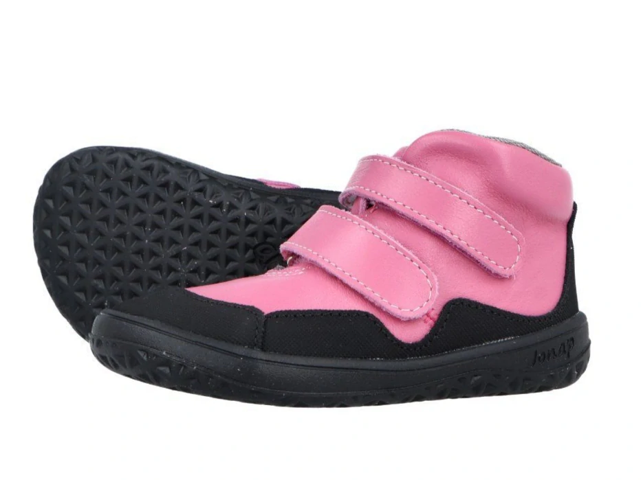 Celoroční barefoot boty Jonap Bella SLIM - Růžová