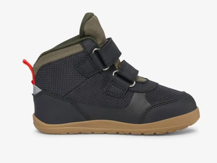 Celoroční boty Aspen Barefoot MID WP 2V 3-56310-2 Black