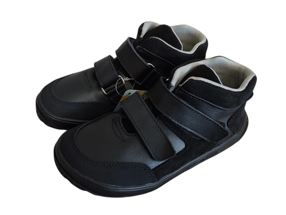 Celoroční barefoot boty Jonap Mia - černá
