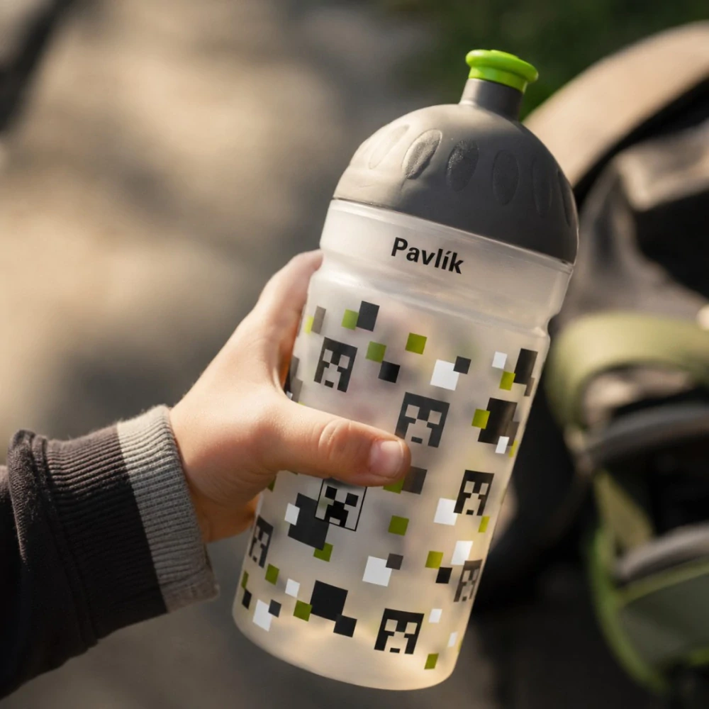 Zdravá lahev Pixel Head 0,5 l