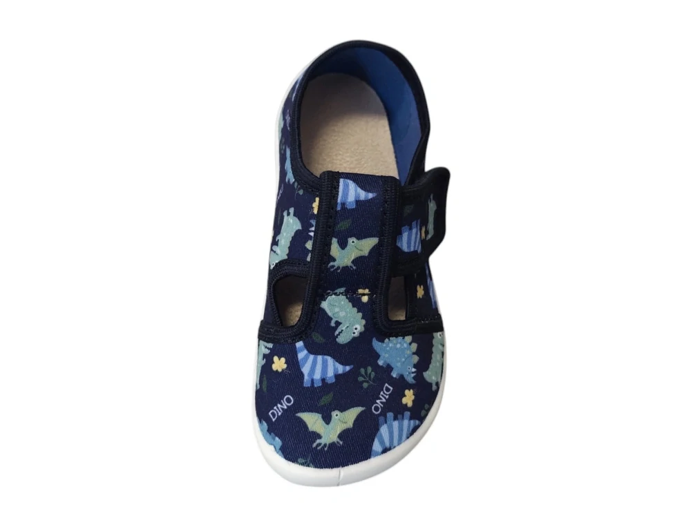 Barefoot bačkory GoKids TOGO-3-4 dino