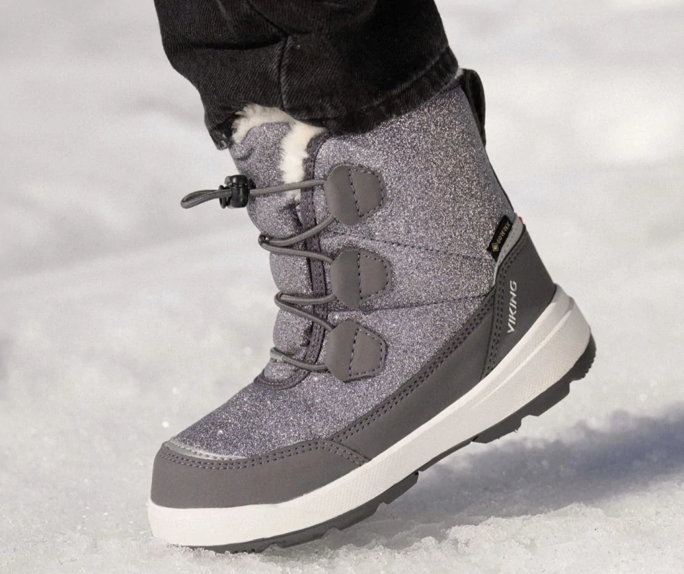 Zimní boty Viking Toasty Glitter Warm GT 3-96010-91 Dark Grey