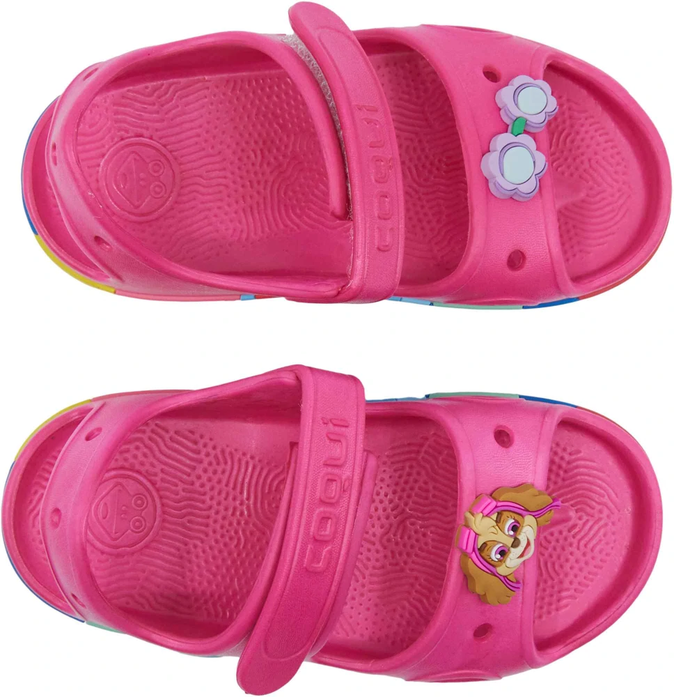 Coqui - sandálky YOGI 8861-693-3600 Fuchsia + Amulet