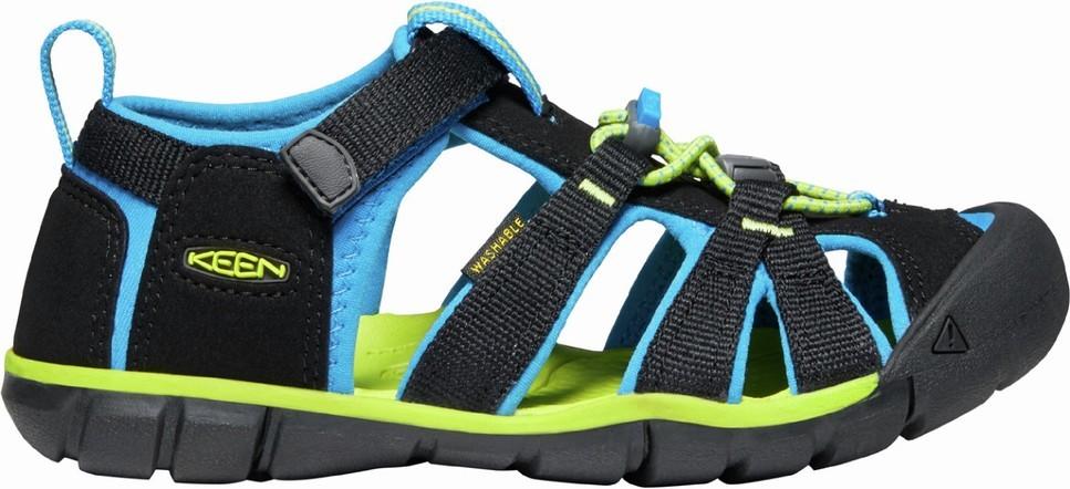 Sandále Keen Seacamp II CNX C-Black/Brill Blue