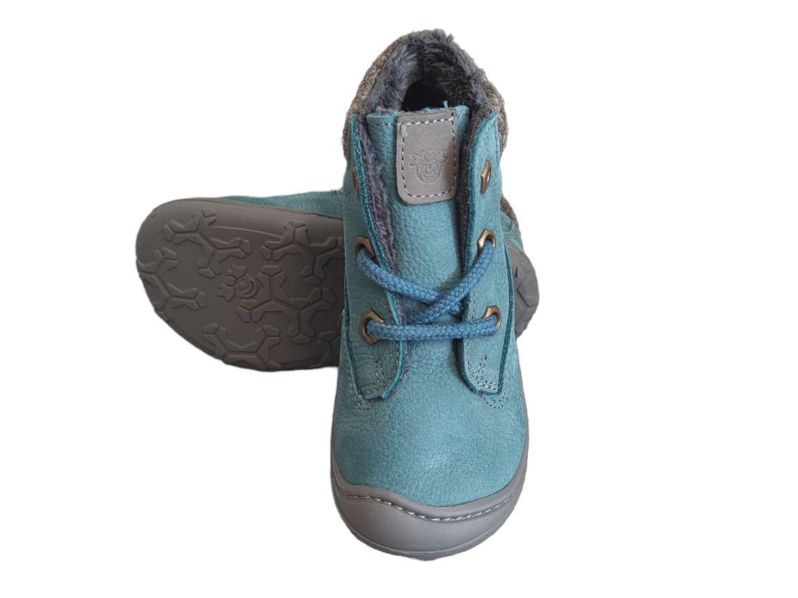 Zimní barefoot boty Ricosta Tary 501202902/140 Pavone