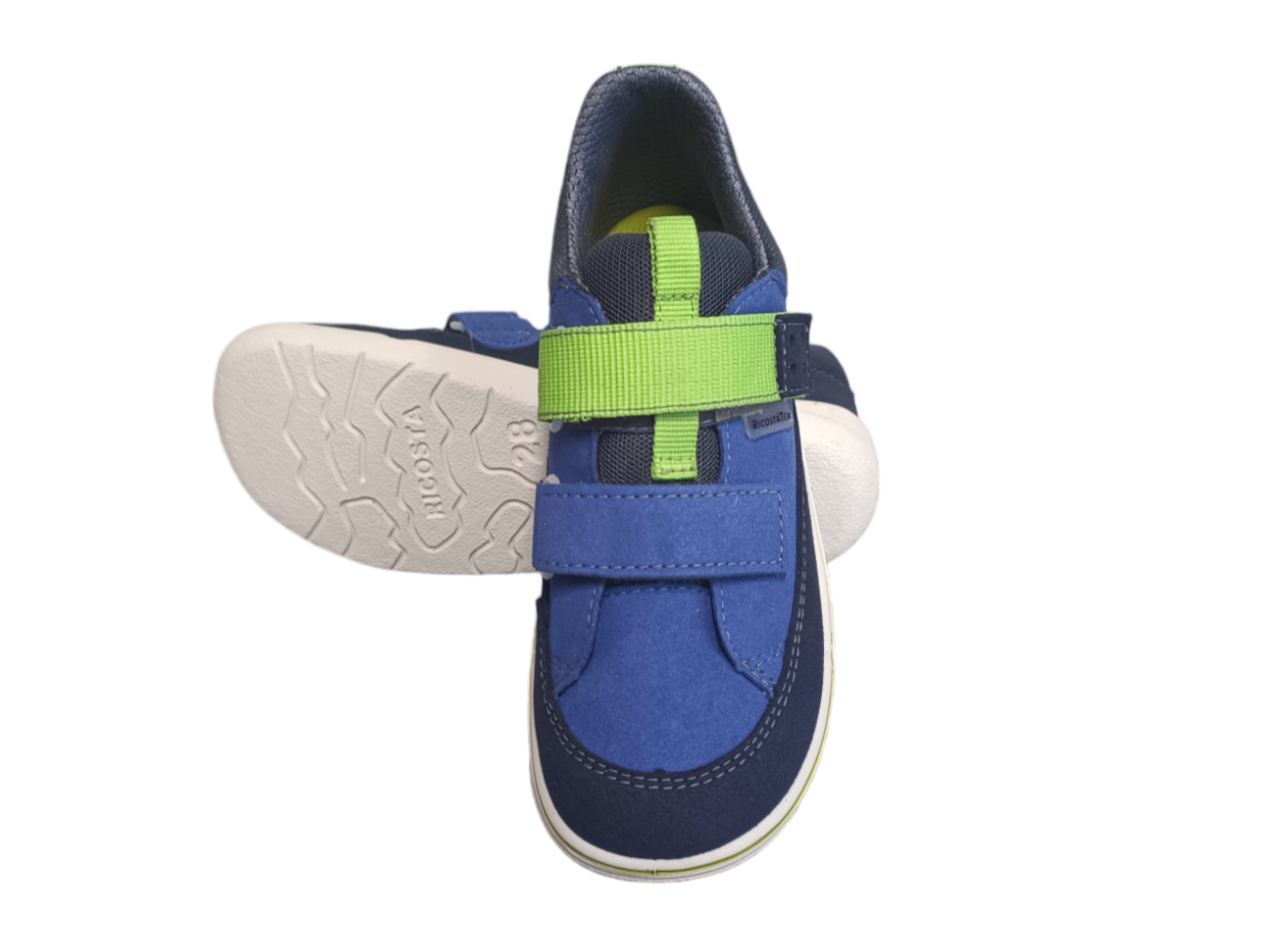 Celoroční BAREFOOT boty Ricosta JACO 505000602/150 Ozean/Kobalt