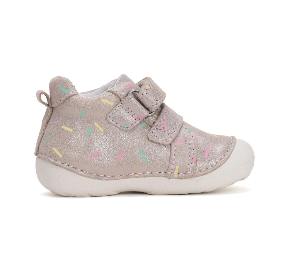 Celoroční boty DDstep S015-51219B Metalic Pink