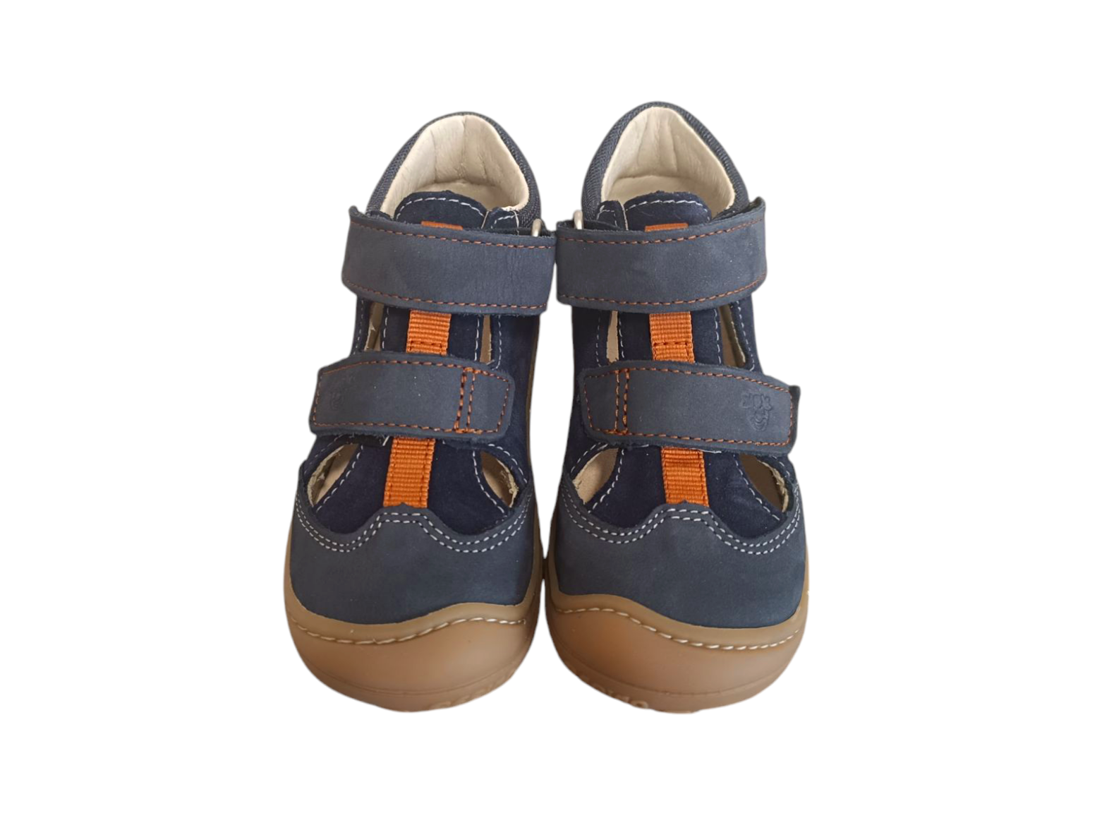 Barefoot sandále Ricosta Pepino EBI 501201102/171 Nautic/Orange