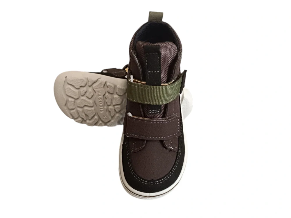 Celoroční barefoot boty Ricosta Pepino Joko 504300102/280 Schwarz/Marone