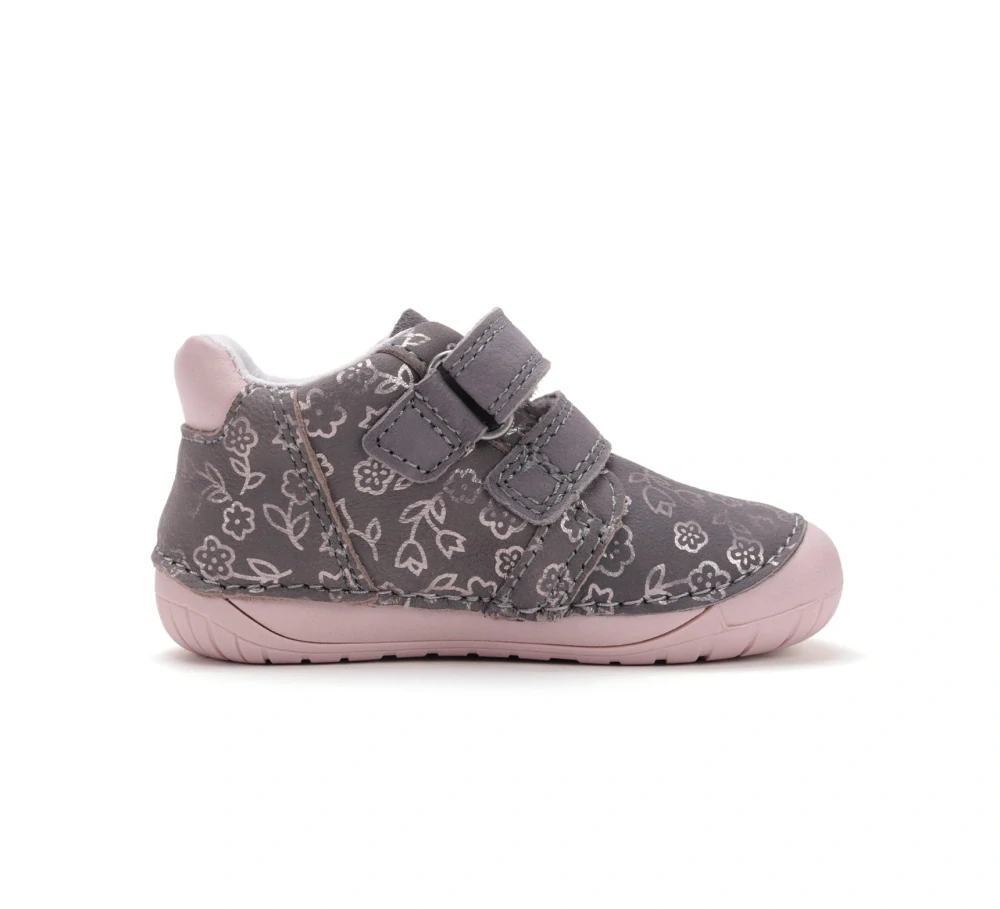 Celoroční BAREFOOT boty DDstep S070-52724B Dark Grey