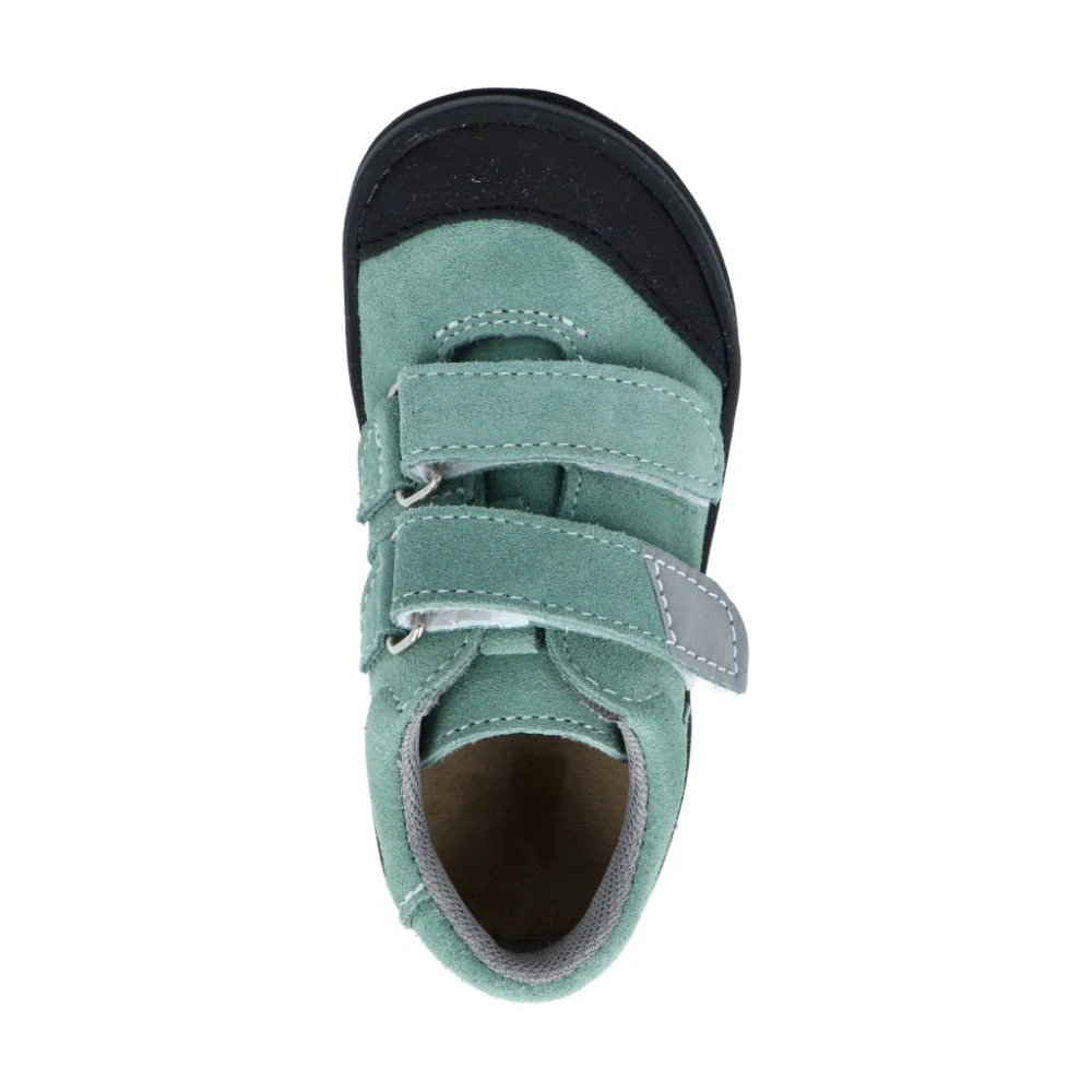 Celoroční barefoot boty Jonap B22 světle zelená SLIM