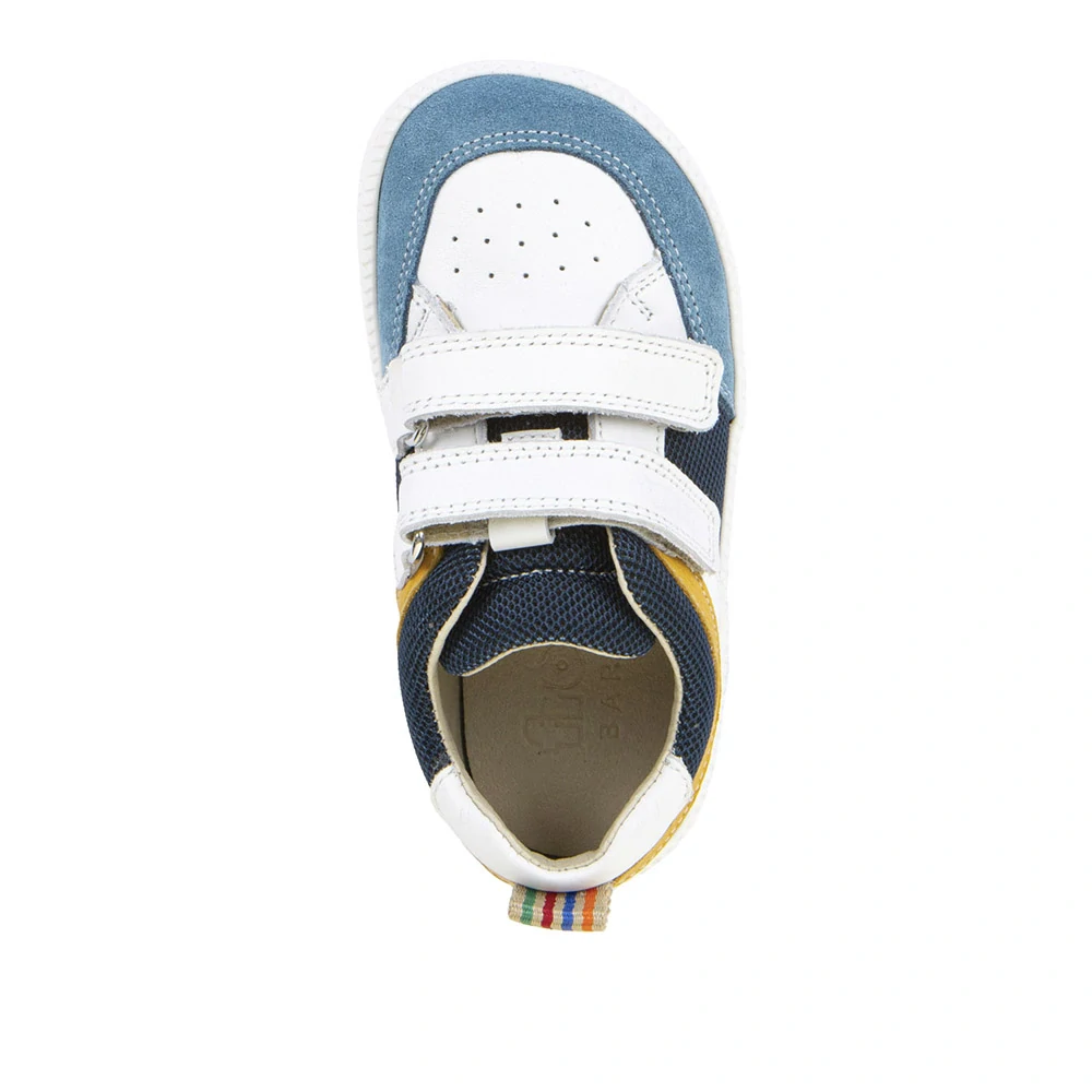 Celoroční BAREFOOT boty Froddo G3130282-10 Blue/Yellow