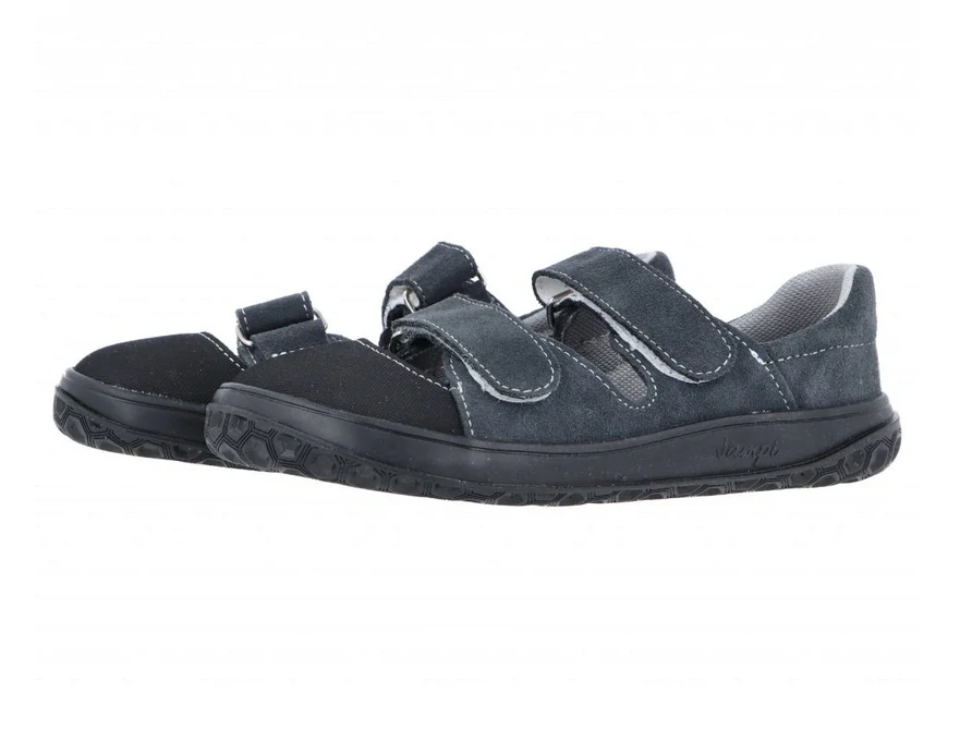 Sandály Jonap B21 barefoot - tmavě šedá