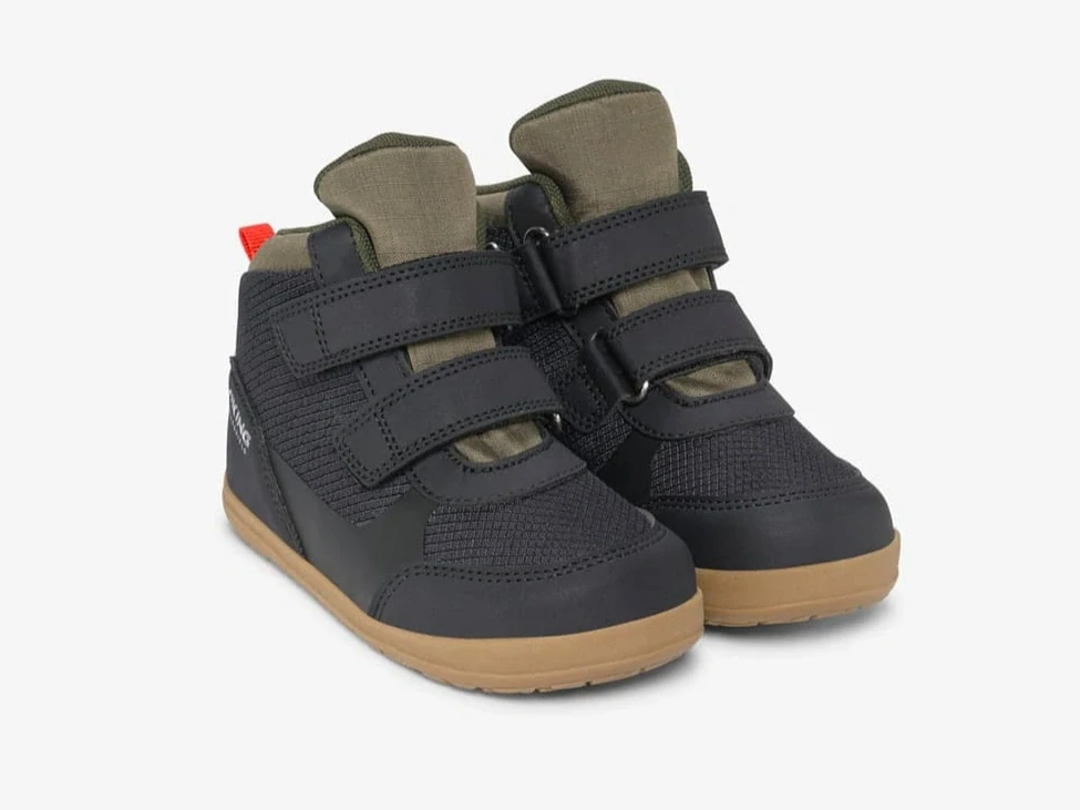 Celoroční boty Aspen Barefoot MID WP 2V 3-56310-2 Black