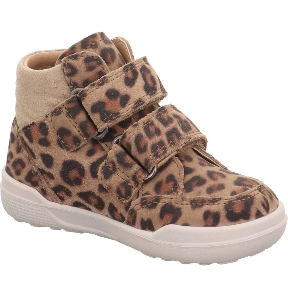 Celoroční barefoot boty Superfit Superfree 1-100203-3010 Braun/Gold
