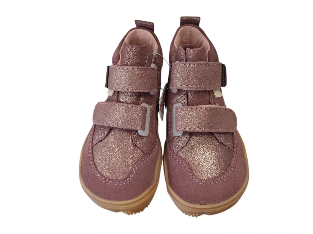 Barefoot celoroční boty Qnuffs Kastanie QN10142/340 Pflaume/Malve