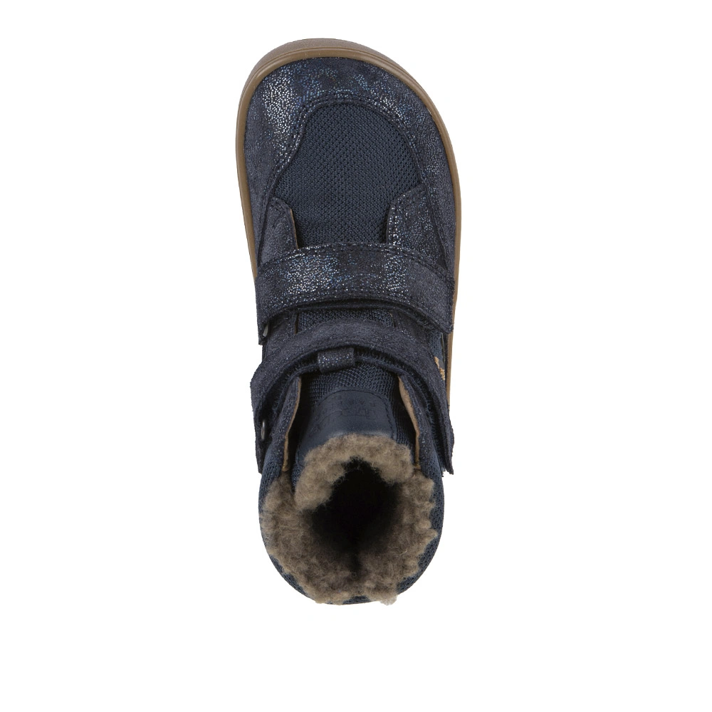 Zimní barefoot boty Froddo UP G3160262-14 Blue+