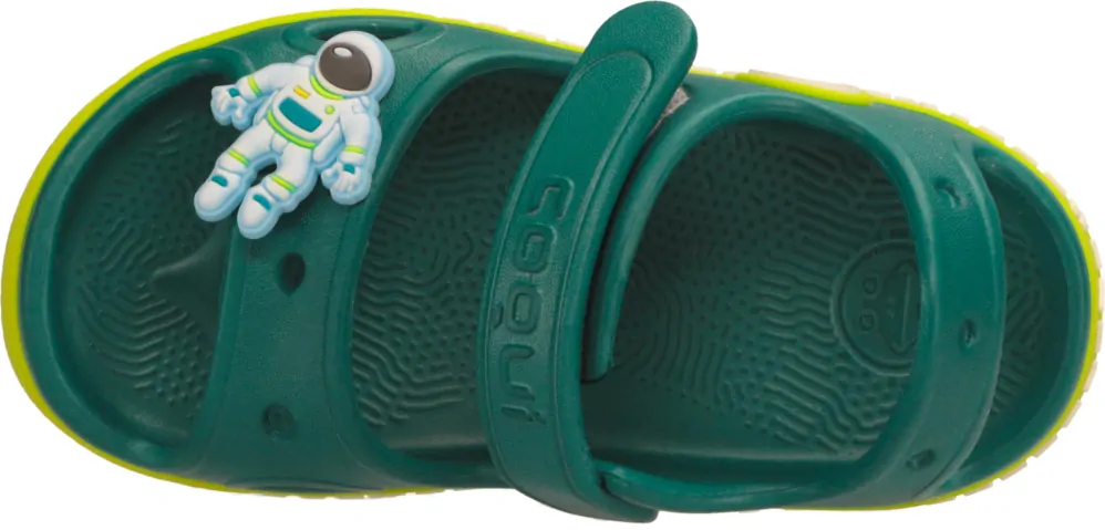 Coqui - sandálky YOGI 8861-407-7613-07 Green/Citrus/Amulet