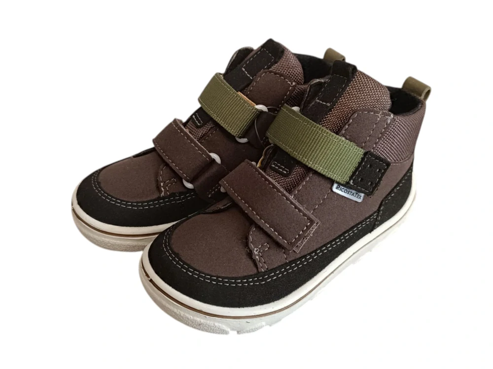 Celoroční barefoot boty Ricosta Pepino Joko 504300102/280 Schwarz/Marone