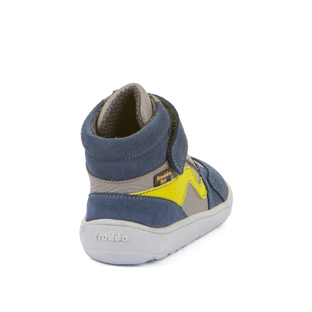 Celoroční BAREFOOT boty Froddo G3110265 Grey/Blue