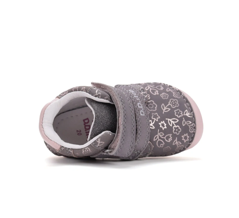 Celoroční BAREFOOT boty DDstep S070-52724B Dark Grey