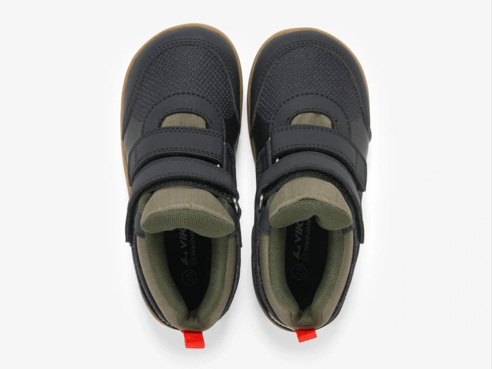 Celoroční boty Aspen Barefoot MID WP 2V 3-56310-2 Black