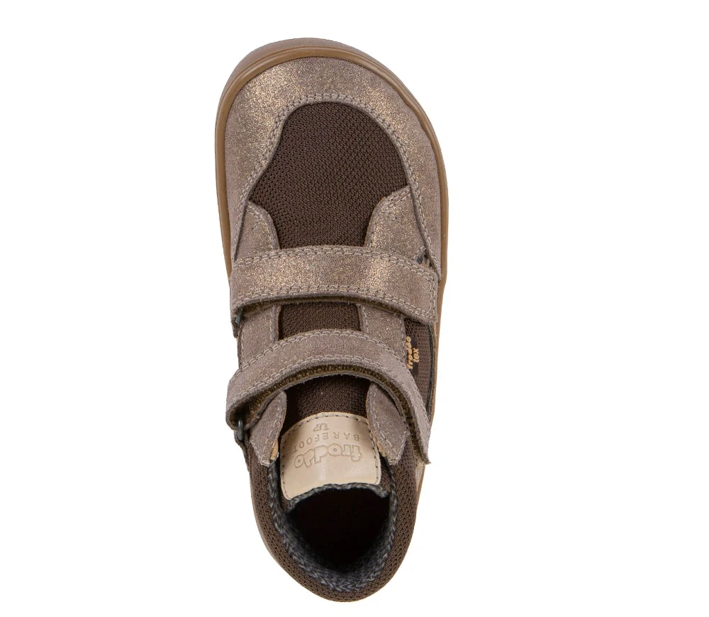 Celoroční BAREFOOT boty Froddo G3110281-11 UP - Bronze