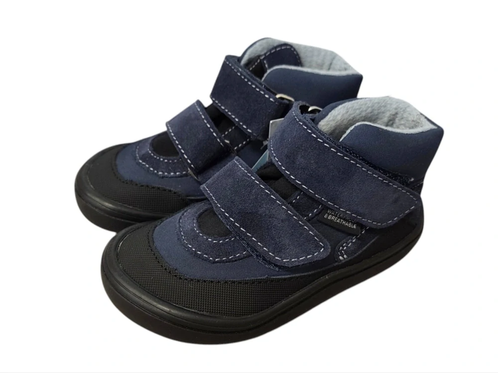 Celoroční barefoot boty Jonap Look - modrá