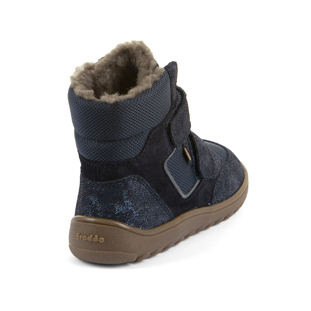 Zimní barefoot boty Froddo UP G3160262-14 Blue+