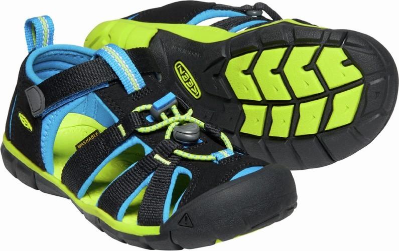 Sandále Keen Seacamp II CNX C-Black/Brill Blue