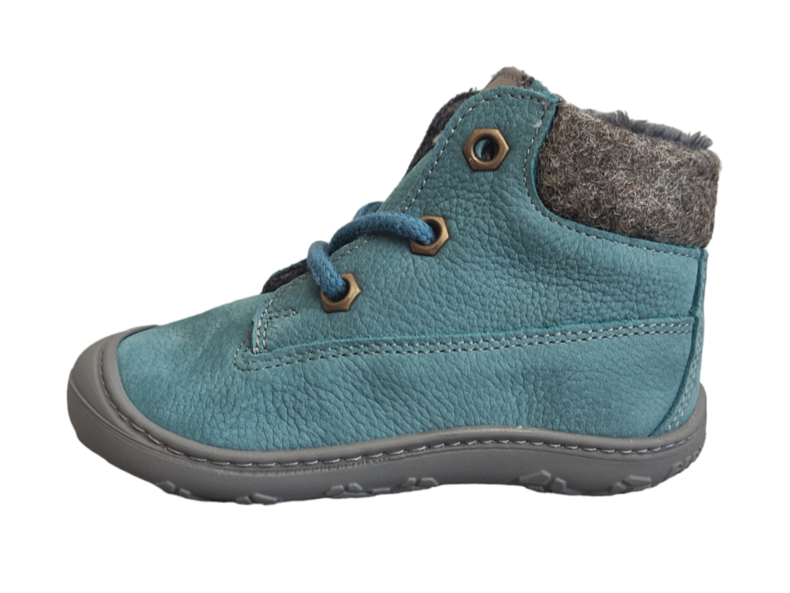 Zimní barefoot boty Ricosta Tary 501202902/140 Pavone