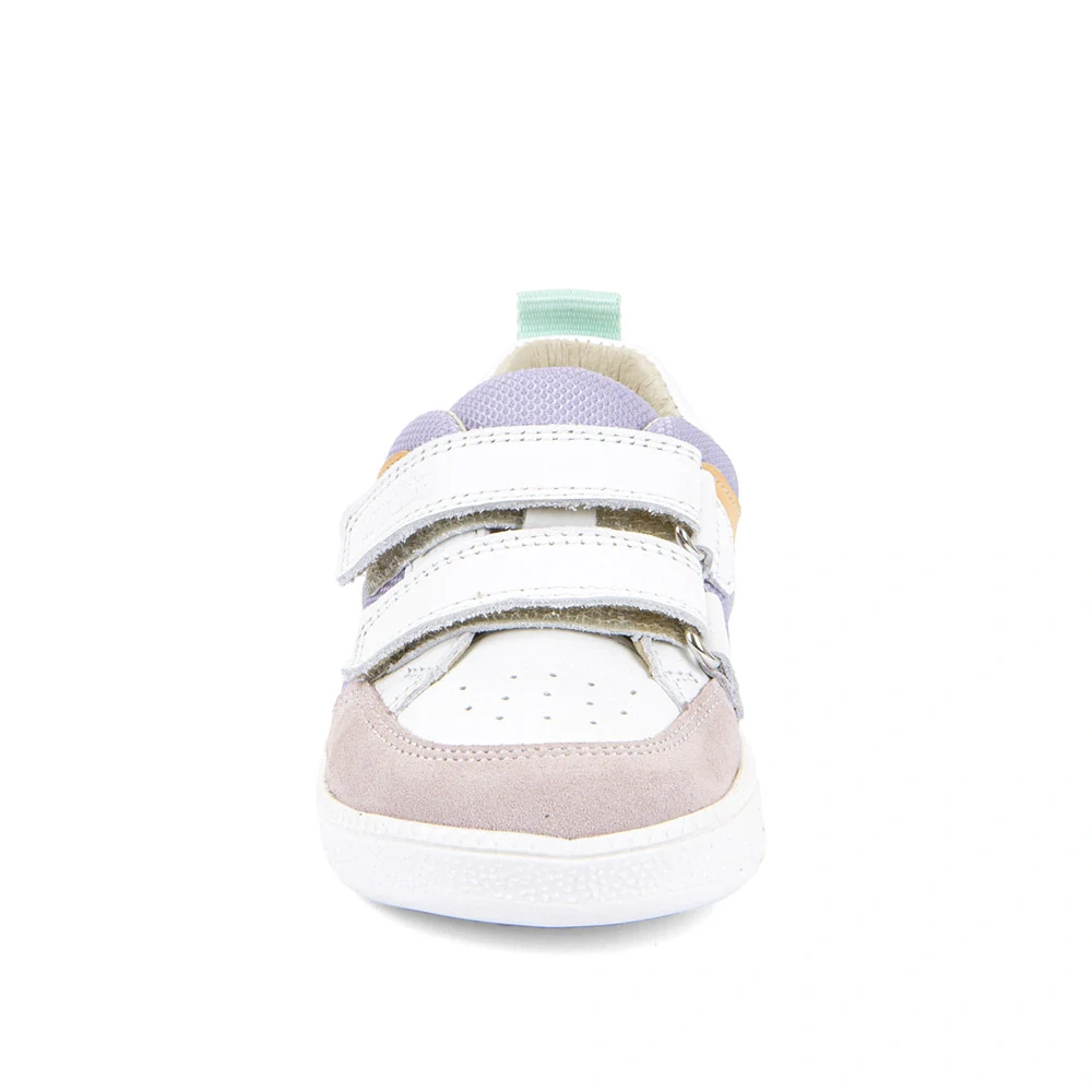 Celoroční BAREFOOT boty Froddo G3130282-8 White/Lila