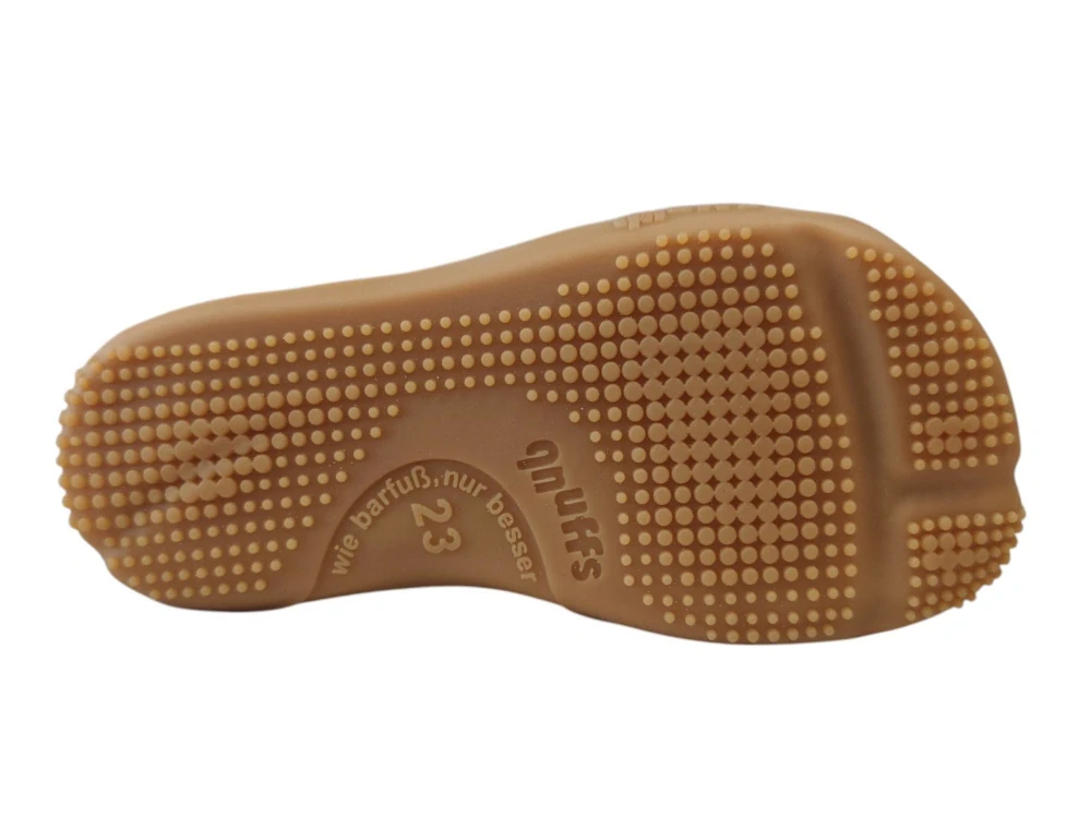 Barefoot celoroční boty Qnuffs Kastanie QN10142/340 Pflaume/Malve