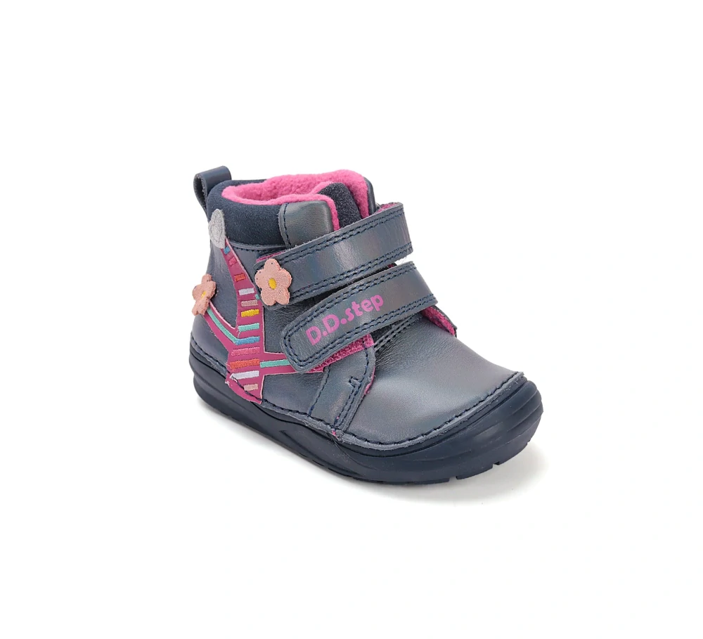 Celoroční boty DDstep S071-52810A Royal Blue