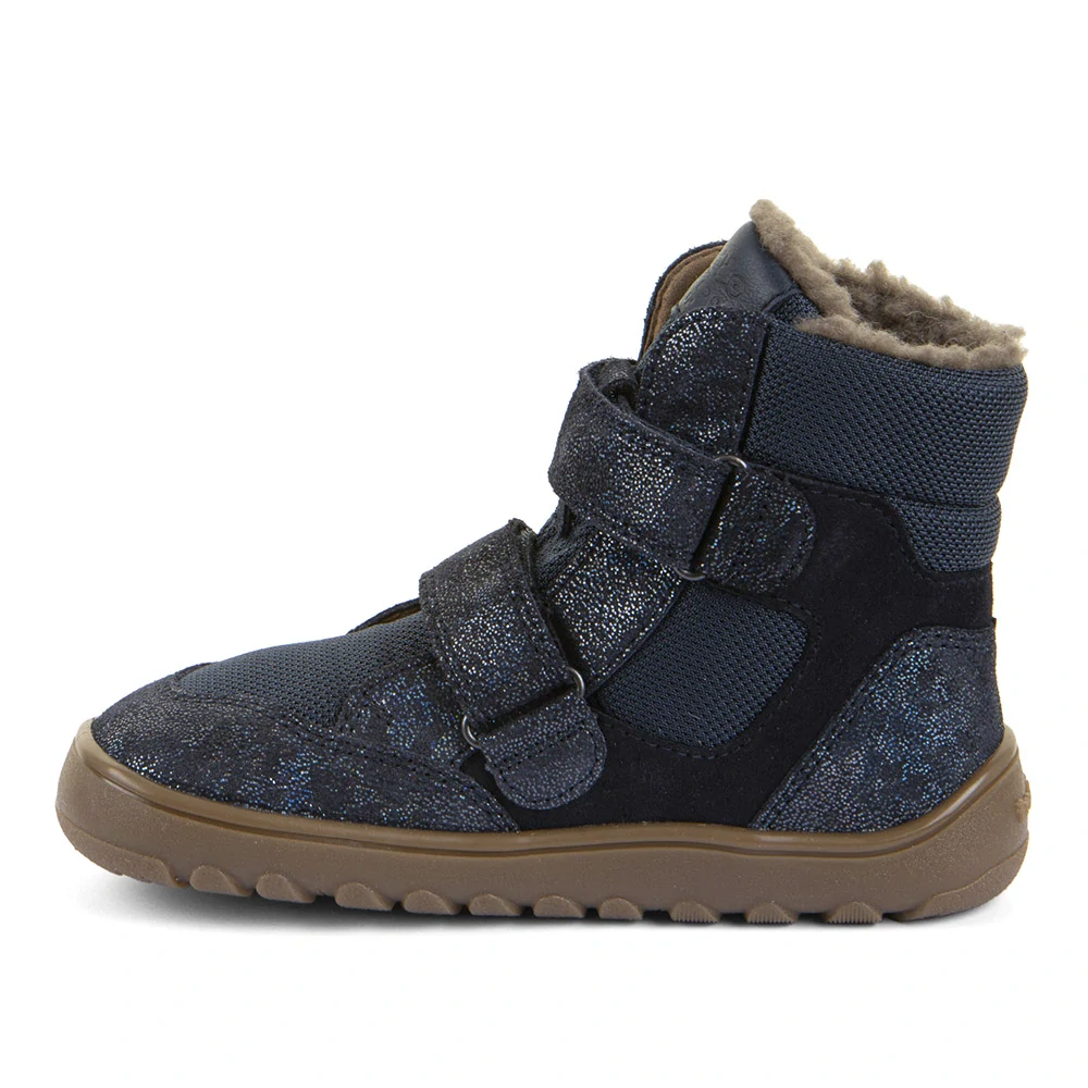Zimní barefoot boty Froddo UP G3160262-14 Blue+